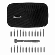 Набор для точных работ Matrix 26 в 1, универсальный, сталь CrV