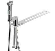 Смеситель Rossinka, хром, 1 режим, с гигиеническим душем, устанавливаемый на унитаз X25-56