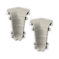 402 Угол внутренний Лексида 55мм Дуб аргенто (2шт/блистер)