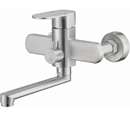 HB60806 Смеситель для ванны Haiba излив длинный переключатель в корпусе