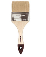 Кисть флейцевая БИБЕР натур. щетина дер. рукоятка "Стандарт" 75мм