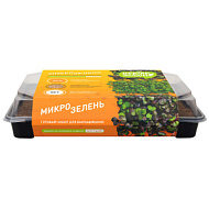 Набор для выращивания микрозелени многоразовый, Mix 2 (редис+руккола)