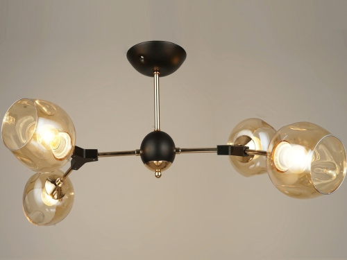 Люстра МелодияСвета 4*40W*E27 8кв.м