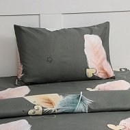 Комплект постельного белья "Экономь и Я" 1,5сп "Перо" 60г/м2, микрофибра