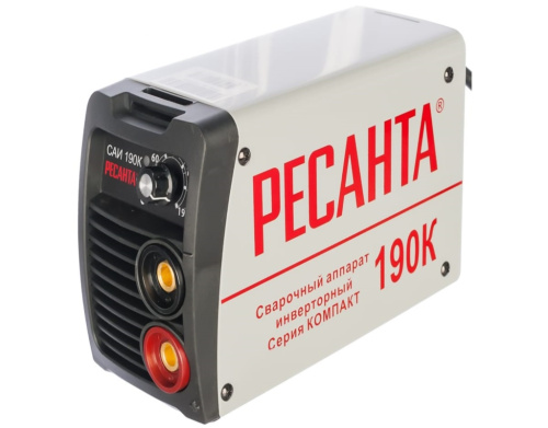 Сварочный аппарат инверторный Ресанта САИ 190К (компакт) 65/36