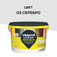 Затирка Vetonit Comfort Spectrum серебро 2 кг