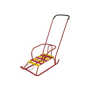 Санки детские "Ветерок 2" красный Ника В2/К2