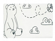 FX-6001T Коврик для ванной Fixsen Air, белый, 500*800мм