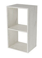 Стеллаж 2 секции 712*356*294мм Дуб грей