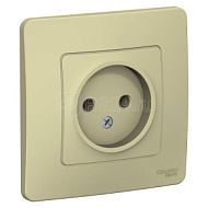 520084  Розетка 1-м СП BLANCA 16А 250В без шторок без заземл. беж. SchE  BLNRS000017