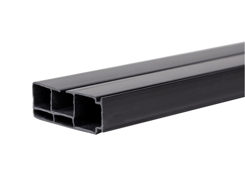 Направляющая Конструктор 1-рядная цв.черный 300см в упаковке