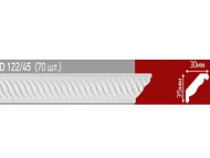 Плинтус Decor Ek потолочный инжекционный D 122/45 2 м