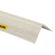 Угол ПВХ 30мм*30мм*2700мм ясень белый текстурированный (25шт)