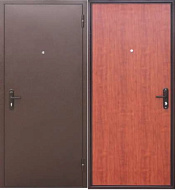 Дверь металлическая СТРОЙГОСТ 5 РФ (Прораб 1) Рустикальный дуб 2050*860 правая