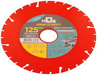 37602М Диск алмазный отрезной MOS по металлу, 125 мм