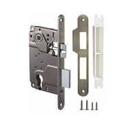 Корпус врезного замка c защёлкой METLH25-50 Box (LH 25-50) AB бронза