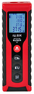 Дальномер лазерный ELITECH ЛД 80К (2*1.5В(ААА),0.03–80м,точн,±0.3мм\м,56г,кор)