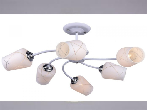 Светильник РОССВЕТ 6*60W*E27 18кв.м