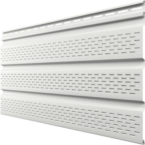 Софит Технониколь полностью перфорированный жасмин 3000 мм