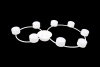 Люстра потолочная MS-5614-8 WH