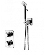 LM7820C Смеситель Lemark Yeti c гигиеническим душем, встраиваемый, хром, с термостатом