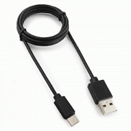 Кабель USB(A)шт. - 3.1 type C шт. Гарнизон GCC-USB2-AMCM-1M, USB2.0 AM/ USB3.1 Type-C, 1м