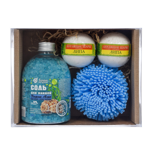 Подарочный набор "Морская бодрость" 4 предмета