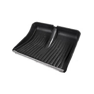 Лопата снеговая пластик 515х410 без черенка №3