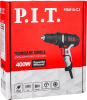 PBM10-C3 Дрель-шуруповерт электрич P.I.T. (400Вт, 35Нм, рег.18+1, БЗП 10мм, 2ск, 0-550/1850об/мин)