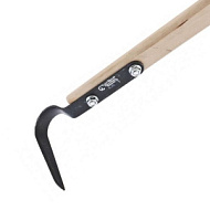 Плоскорез Фокина  малый с крепежом с деревянным черенком