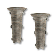 215 Угол внутренний Лексида 80мм Дуб снежный (2шт/блистер)