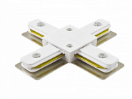 Коннектор X-образный JazzWay PTR CX-WH накладной/подвесной шинопровод бел.