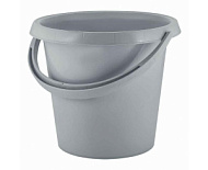 Ведро Ampari 12л, серый шторм