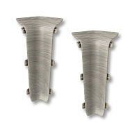 402 Угол внутренний Лексида 80мм Дуб аргенто (2шт/блистер)