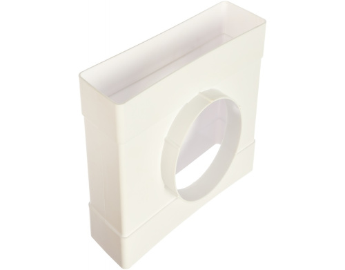 25053 (210-072) Тройник плоский с фитингом Эковент 620ТФ10П 60*204мм D=100мм