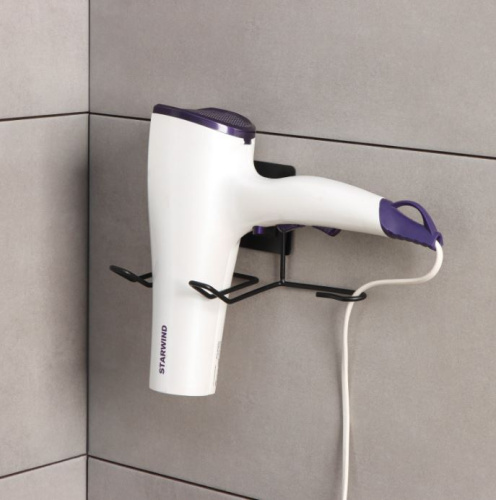 Держатель для фена Доляна, на липучке, 19×8×10 см