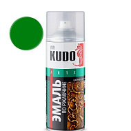 Грунт-эмаль 3 в 1 по ржавчине KUDO  0,52л , зеленая