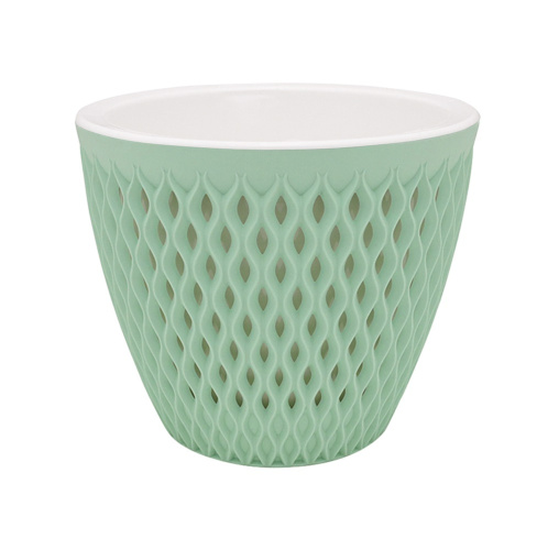 Кашпо пластиковое ВЕРСАЛЬ 1,6л мята