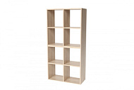 Стеллаж 8 секций 1392*700*294мм Дуб сонома