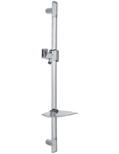 Стойка для душа Lemark, хром, с мыльницей 685мм LМ8066С