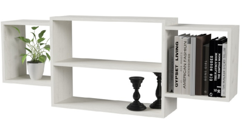 Полка навесная ПН-2 1300*218*456мм Дуб грей