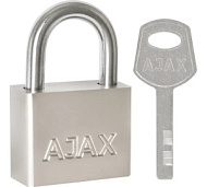 Замок навесной Ajax PD-3040 (PD-30-40) 3 fin key /блистер