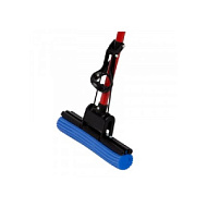 Швабра ROOM BROOM отжимная , с губкой, ширина 27см, длина ручки 95 см