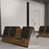 Плитка настенная Белая Люкс 200*300 мм/ уп 24 шт/ 1,44 м2