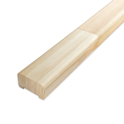 Поручень прямой 40х70х3000 мм сосна