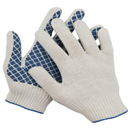 114001_z01 Перчатки трикотажные DEXX, 7 класс, с обливной ладонью