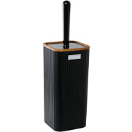 Ершик для унитаза Fixsen Black Wood, черный