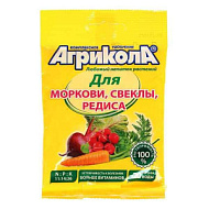 Удобрение Агрикола-4 для моркови, свеклы, редиса 50 гр