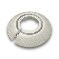 Обвод универсальный для труб Ф16-22мм "Идеал" (2шт. во флоупак) Ясень белый