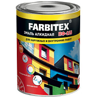 Эмаль алкидная ПФ-115 FARBITEX, черная , 1,8 кг